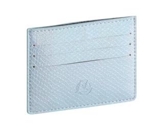 Porte-cartes Ariel 10 x 8 cm - Bleu