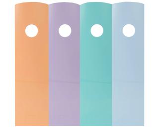 Set mit 4 Stehsammlern MAG-CUBE, Aquarel - Farben sortiert