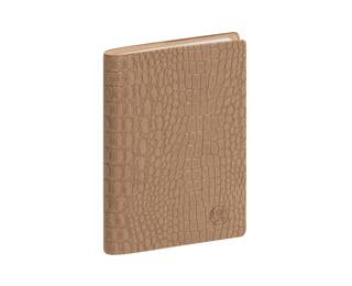 Agenda de poche Eurotime 13S Spiralé Baby Croco semainier 9 x 13 cm Janvier à Décembre 2026 - Couleurs assorties