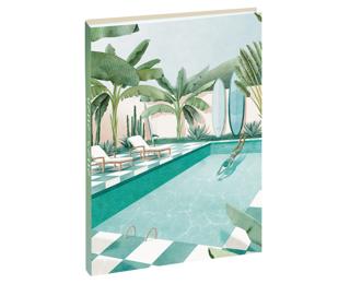 Agenda Forum Color Les Rideuses Tropical Vibes 12,5 x 17,5 cm Journalier Août 2025 à Juillet 2026 