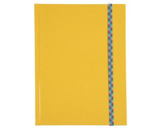 Carnet Iderama 220x170, 192 pages lignées - Jaune