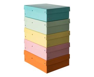 PureBox Pastel A4 100mm - Couleurs assorties pastels