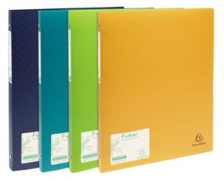 Ringbuch A4, 4 Ringe 15mm, Forever PP - Farben sortiert