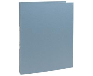 Classeur rigide recyclé 2 anneaux 30mm Autentik - Bleu gris