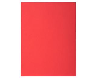 Paquet de 50 chemises 2 rabats SUPER 210 - 24x32cm - Rouge