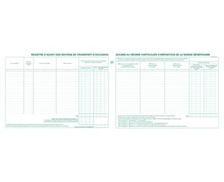 Piqûre Garagistes - Occasion intérieur & Export - avec registre de comparaison -texte FR - 80 pages