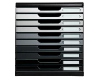 Module de classement Modulo Shades of Grey 10 tiroirs fermés 