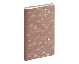 Agenda de poche SAD 16S Méline 9 x 16 cm Semainier Septembre 2025 à Décembre 2026 - 16 mois. - Cappuccino