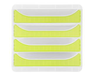 Module de classement Big Box 4 tiroirs Chromaline - Vert anis