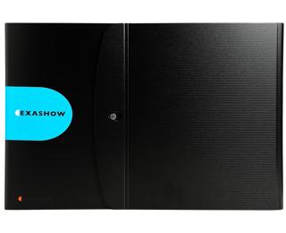 Presentation Binder Exashow A3 portrait - Black