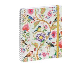 Calendrier Mural Sophie Adde 2026 - Semestriel - 43 X 33,5 Cm - Illustrations Nature - Fabriqué En France