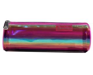 Schlampermäppchen Colorama, rund, TPU, 22,5x8 cm - Mehrfarbig