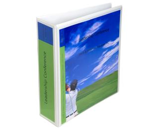 Kreacover®Prem'Touch® ordner met hefboom met rug 80mm - A4 - Wit