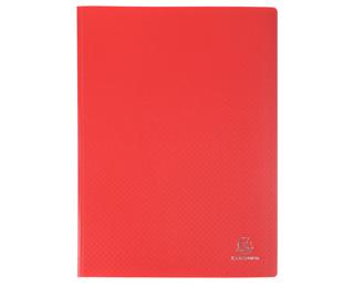 Protège-documents en polypropylène souple OPAK 40 vues - A4 - Rouge