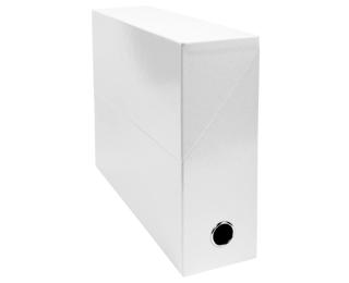 Exacompta Iderama Transfer Box(90mm Spine) - White