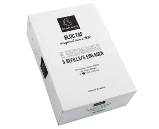 BTE 5 RECHARGES FAF 18,5/11,5 N°3 UNI - Blanc