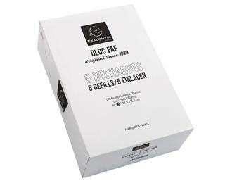BTE 5 RECHARGES FAF 18,5/11,5 N°3 UNI - Blanc