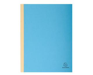 Paquete de 25 Subcarpetas con fuelle lomo de tela Forever® 320g/m2 (cartulina rígida) para soportar documentos voluminosos. - Azul vivo