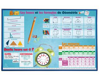 Deskmat PVC 37,5x57,5cm Maths 