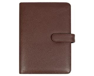 Organiseur Exatime 17 light Baltique 14 x 19 cm Semainier Septembre 2025 à Décembre 2026 - 16 mois - Chocolat