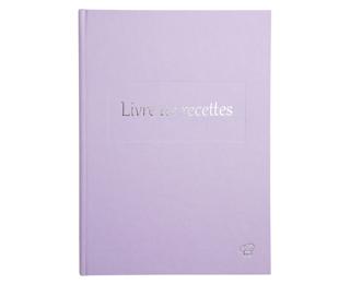 Livre de recettes 220x170 96 pages - Lilas