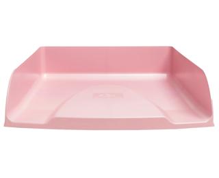 Corbeilles à courrier horizontales Combo Styli Autentik - Rose candy