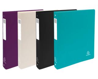 Exacompta Titane Binder, 4 Rings, 30 mm, Recycled PP 