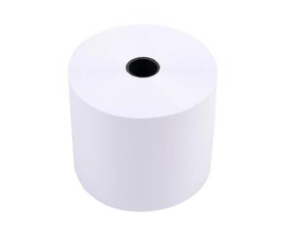 Bobine pour machine à calculer et caisses 57x70 mm - 1 pli offset extra-blanc 60g/m2. 