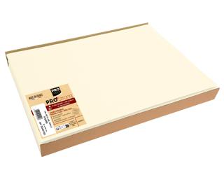 Barquette de 100 sets de table spundbond, unis - Format 30x40cm - Ivoire
