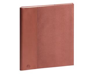 Agenda de bureau Eurotime 27S spiralé Duo Kaa 21 x 27 cm Semainier décembre 2025 à décembre 2026 - Terracotta