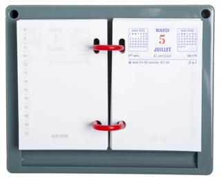 Socle en plastique gris pour bloc-pratic 