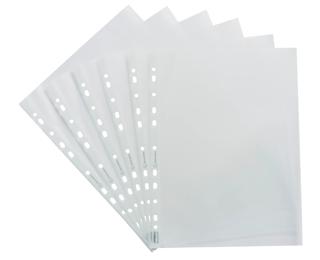 Sachet de 25 pochettes perforées PP recyclé Forever 12/100e - A4 - Translucide