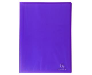 Protège-documents en polypropylène semi rigide Chromaline 60 vues - A4 - Violet