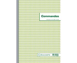Manifold commandes 29,7x21cm 50 feuillets dupli autocopiants
