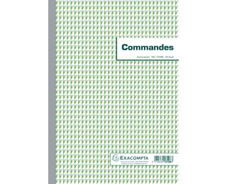 Manifold commandes 29,7x21cm 50 feuillets dupli autocopiants