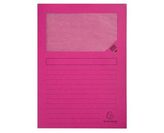 Paquet de 100 chemises à fenetre Forever - 22x31cm - Fuchsia