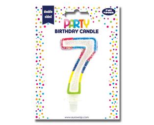 Number candle 7