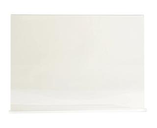 Porte-visuel droit horizontal A4 - Cristal