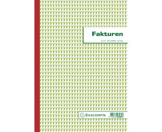 Facturen 29,7x21cm 50 blad doorschrijfpapier tripli Nederlandstalig