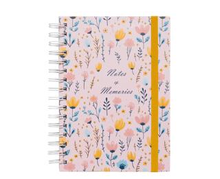 Album à spirales A5 80 pages blanches Petal 