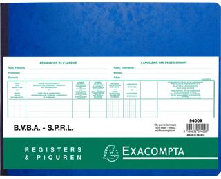 Piqûre Actionnaires B.V.B.A. - S.P.R.L. Billingue - 80 pages