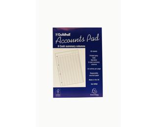 Guildhall Accounts Pad A4 8 Summary