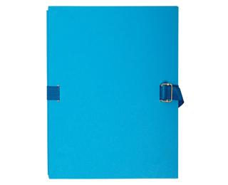 Chemise dos extensible papier - 24x32cm - Bleu clair