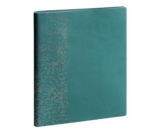 Agenda de bureau EasyTime 27S spiralé Amélie 21 x 27 cm Semainier Janvier à Décembre 2026 - Vert