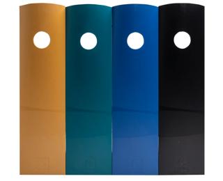 Set de 4 porte-revues Mag-Cube Neo Deco - Couleurs assorties