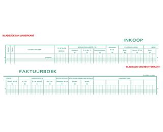Piqûre TVA Entrées - texte NL - 31 lignes - avec feuille d'identification