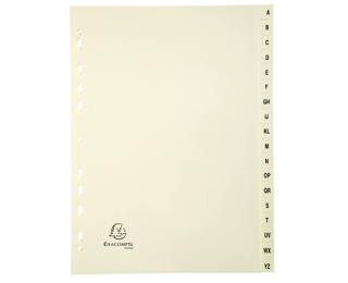 Indices A4 18 Part A-Z Ivory 