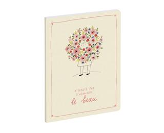 Agenda de bureau SAD 20 Julie Adore 15 x 21 cm Semainier Septembre 2026 à Décembre 2027 - 16 mois - Fille - Visuel