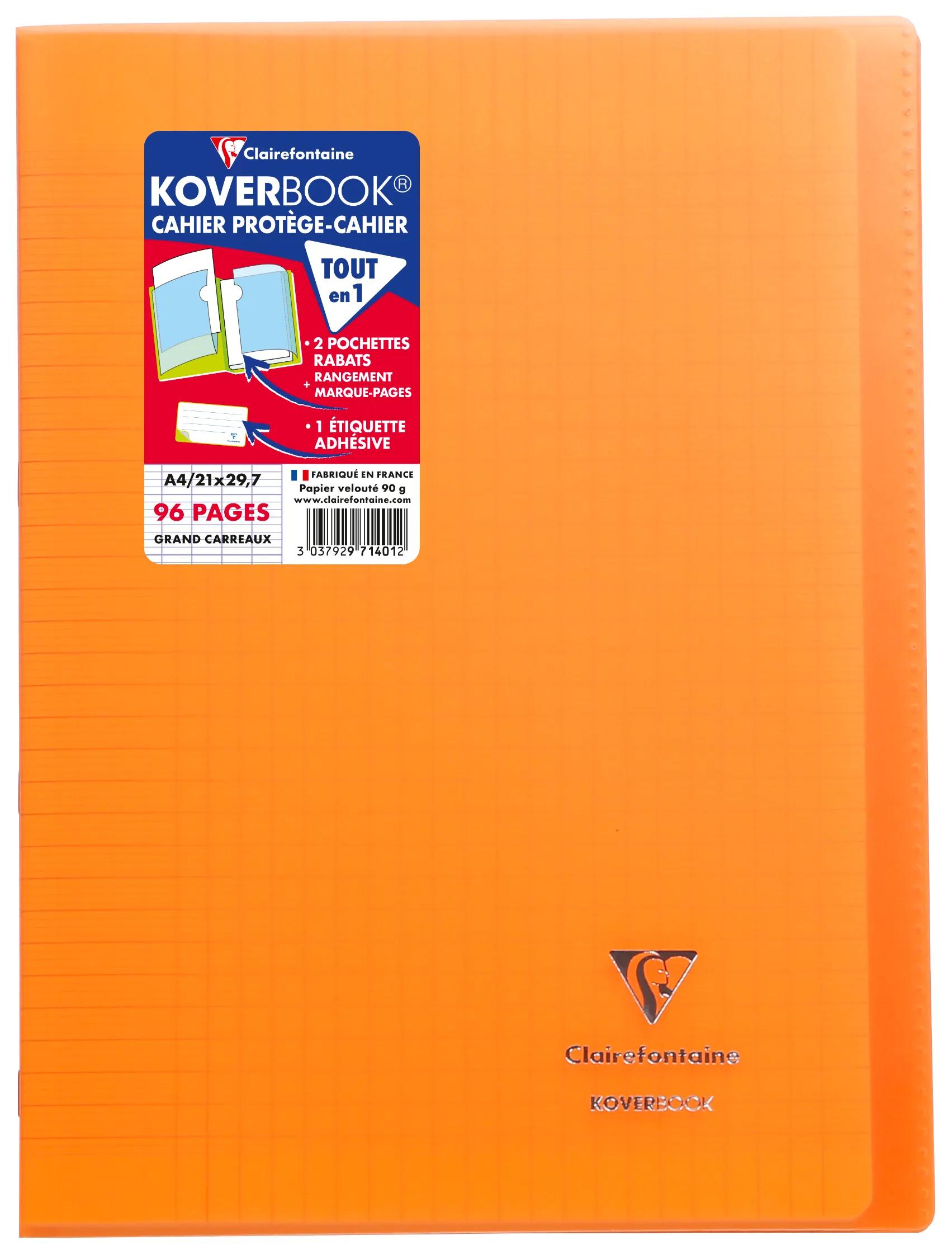 Clairefontaine 40x Heft A4, 48 Blatt 90g, französische Lineatur Sortiert 971401C