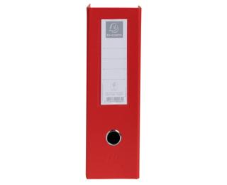 Tijdschriftenhouder PVC - Rug 100mm - vlak geleverd - 23x31cm - Rood